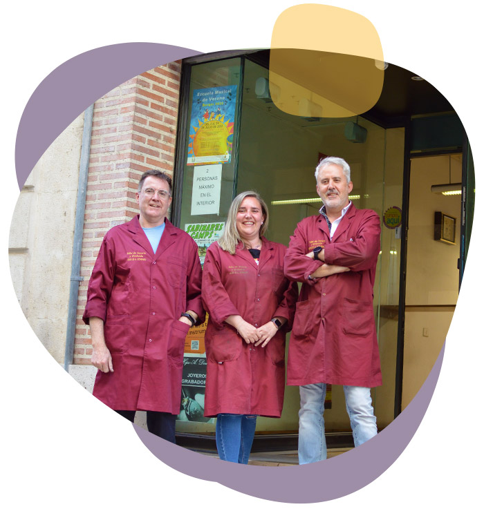 Contacta con los artesanos del Taller de Joyería Domingo en Burgos
